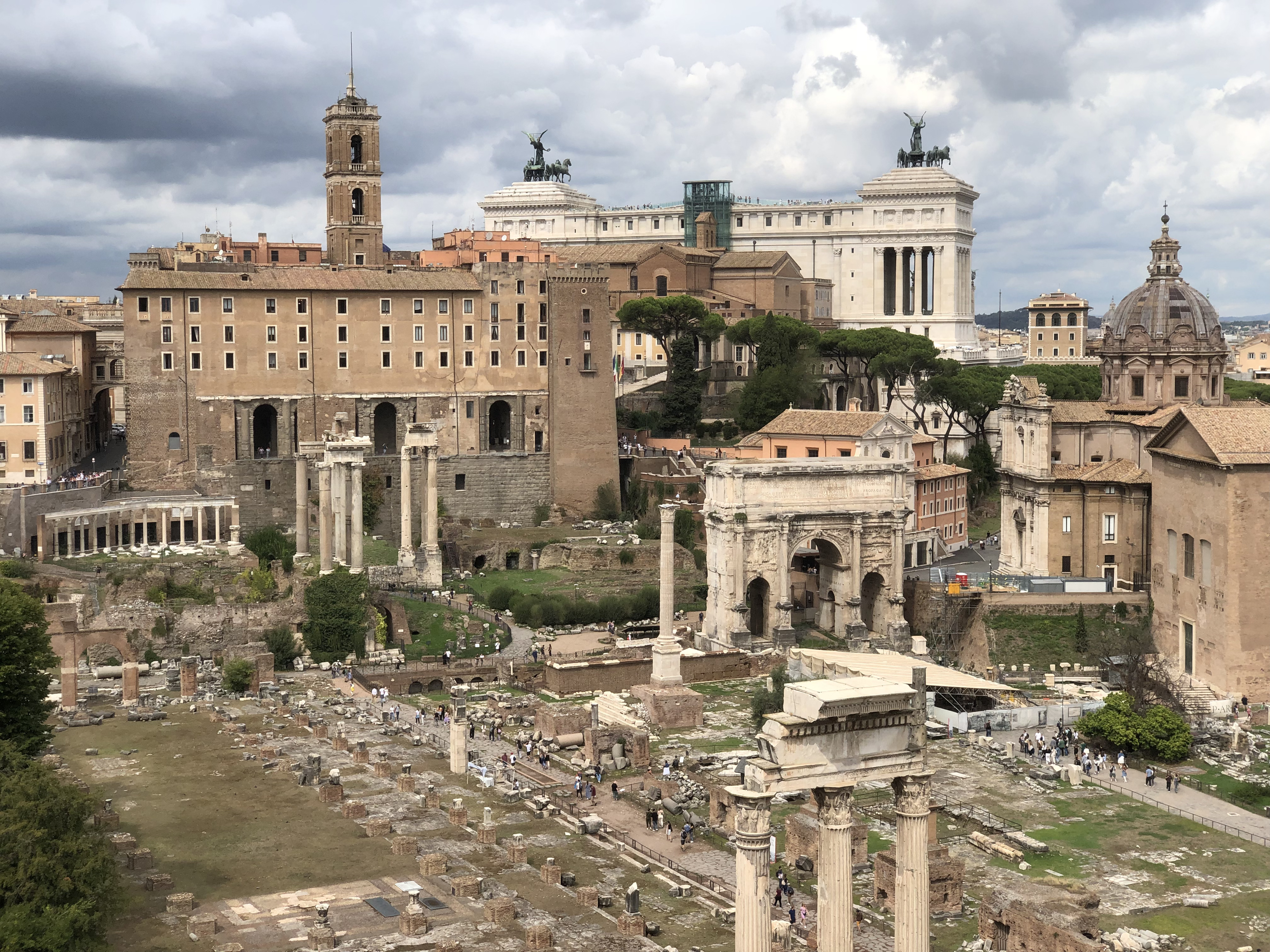Picture Italy Rome Roman Forum 2024-09 8 - Center Roman Forum