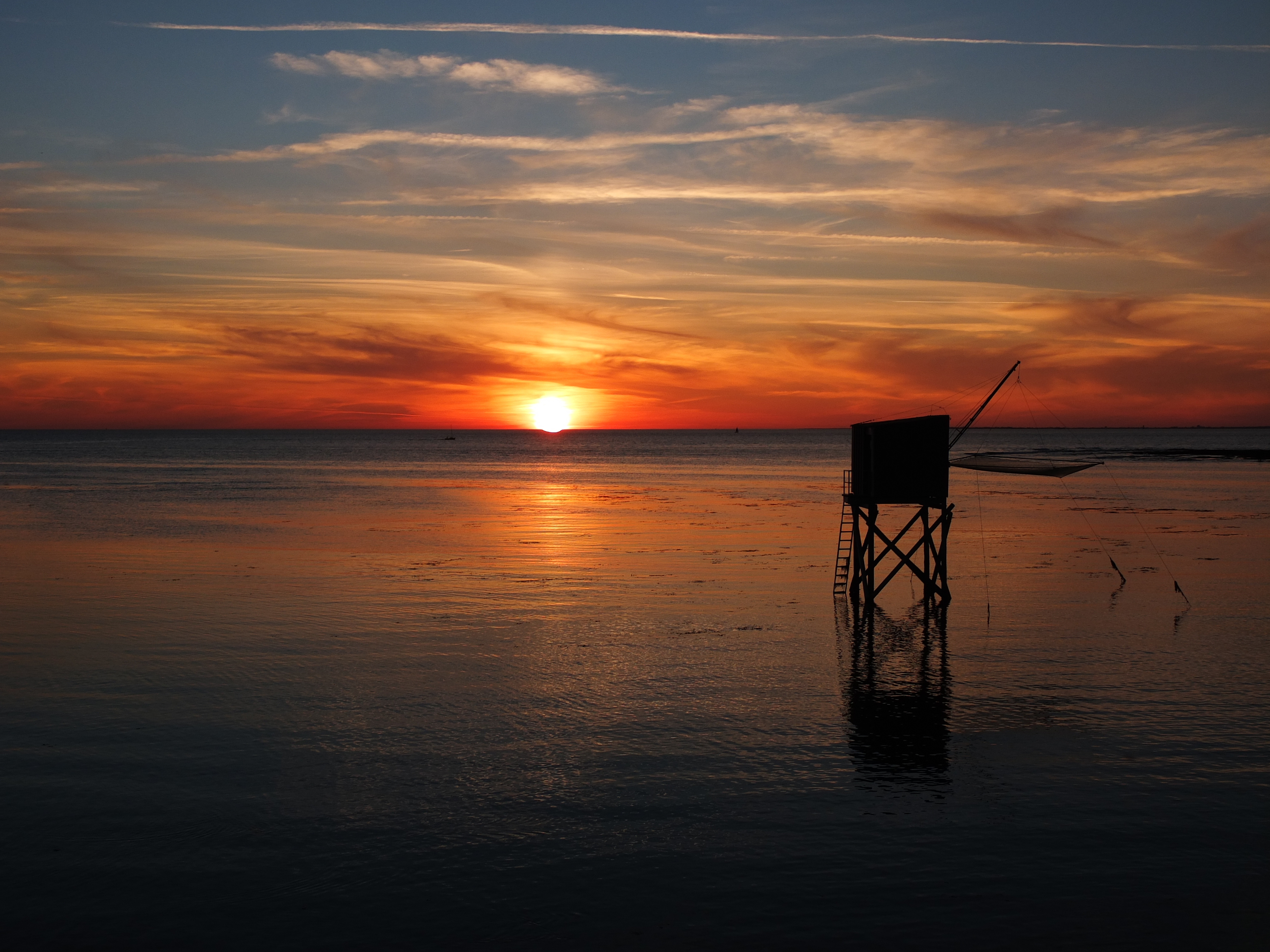 Picture France La Plaine sur mer Sunset 2012-08 62 - History Sunset