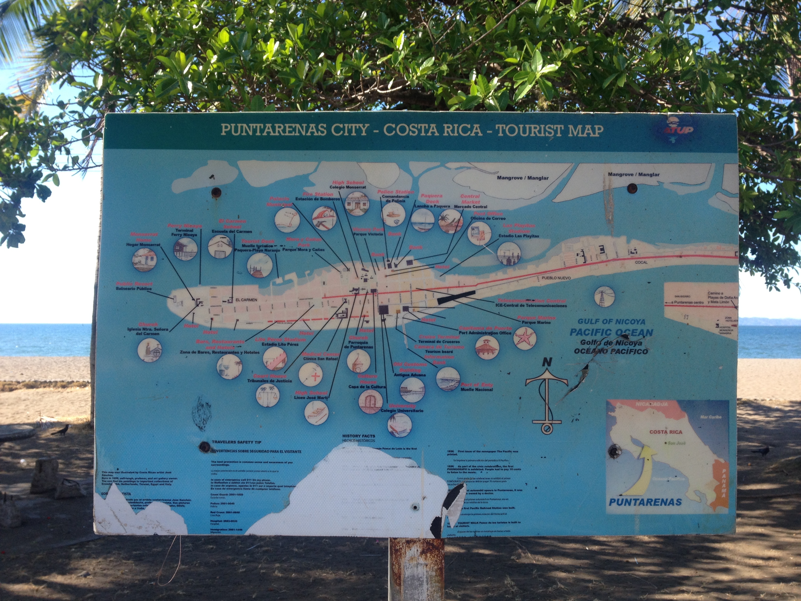 Picture Costa Rica Puntaneras 2015-03 110 - History Puntaneras