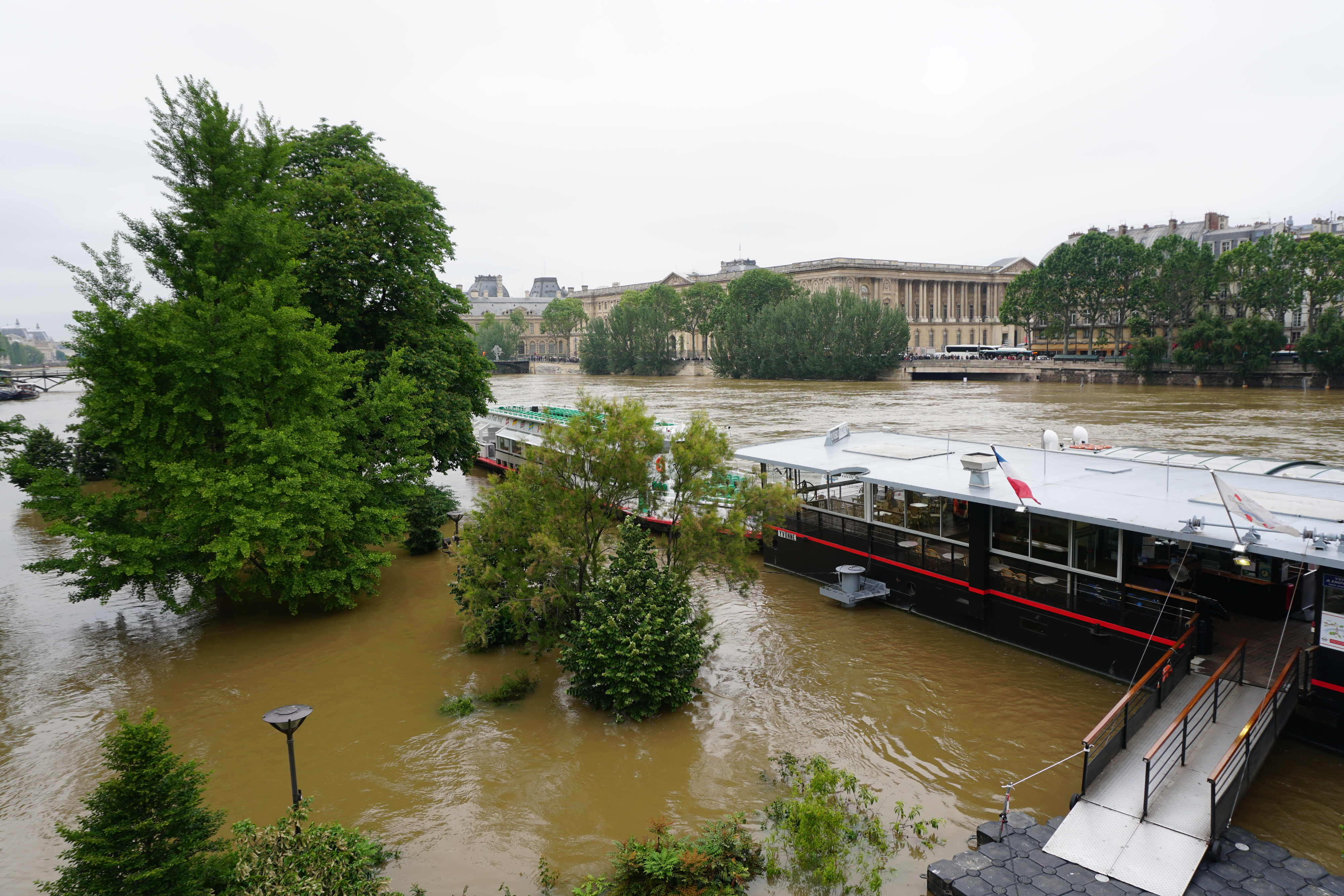 Picture France Paris Seine river 2016-06 53 - Tours Seine river