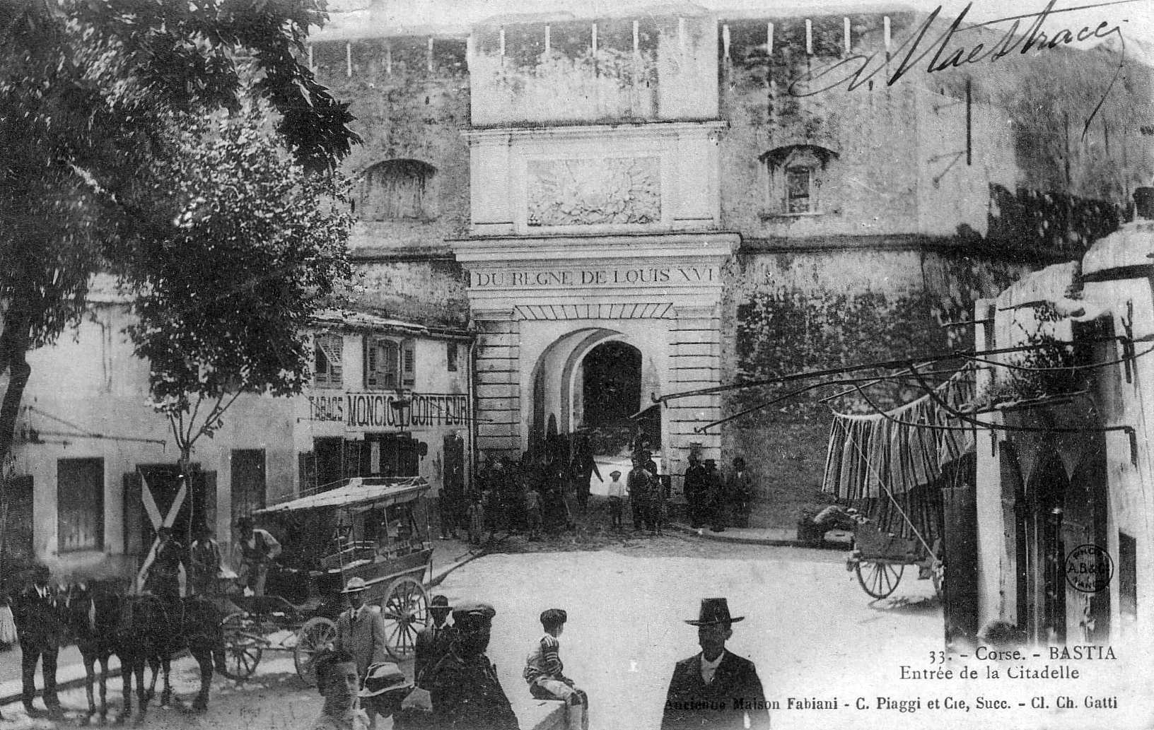 Picture France Corsica Old Postcards bastia 1900-01 22 - Tour bastia