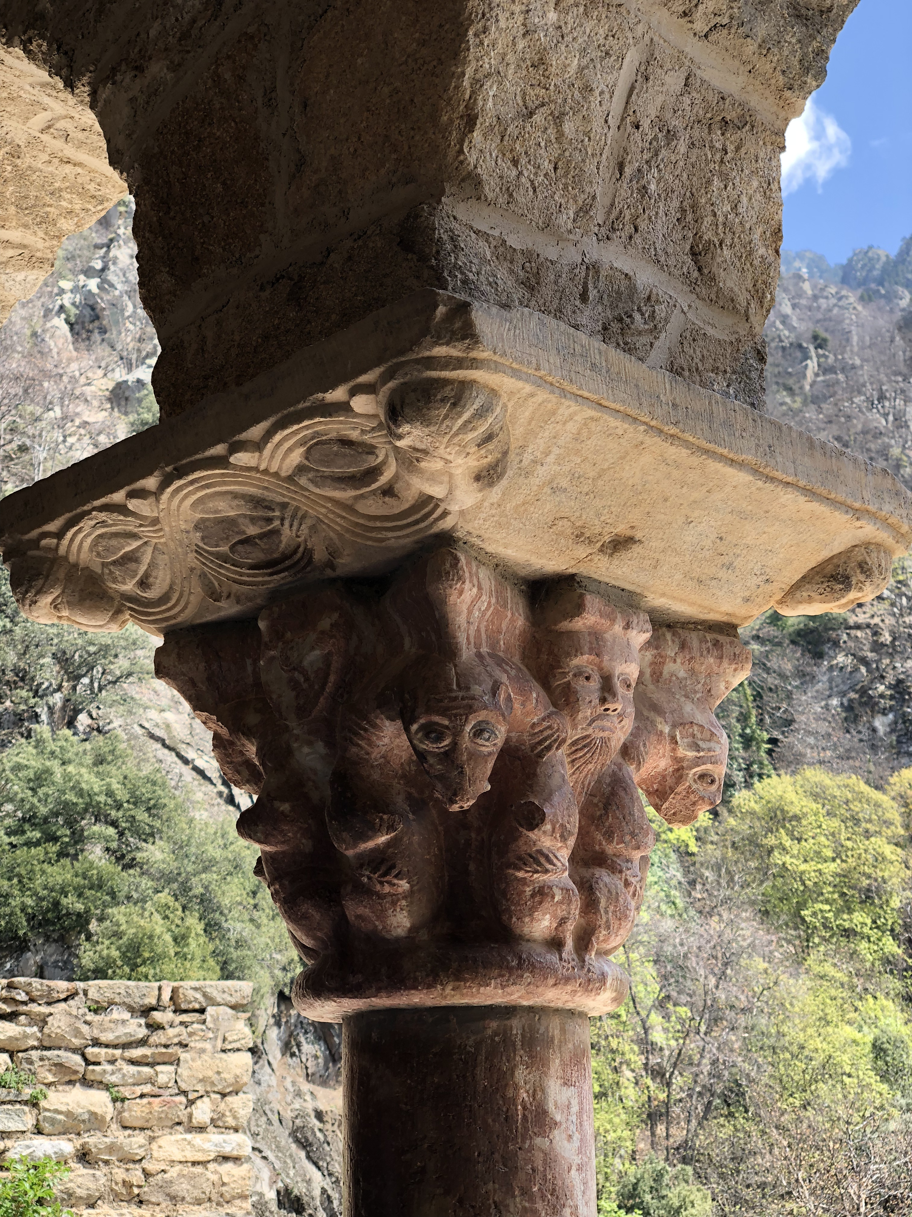 Picture France Abbaye Saint Martin du Canigou 2018-04 186 - Recreation Abbaye Saint Martin du Canigou
