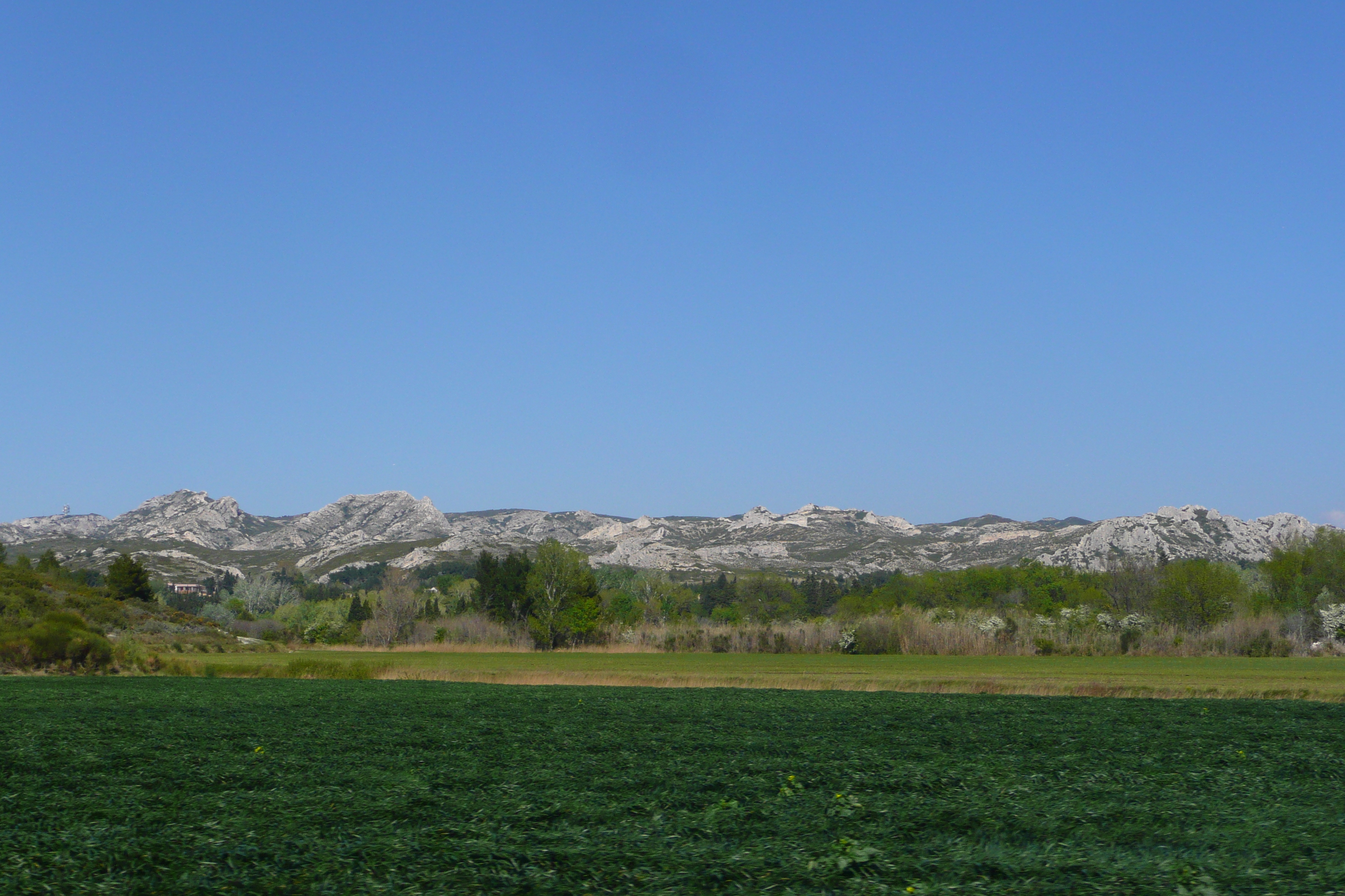 Picture France Provence Mouries to Baux de Provence road 2008-04 3 - History Mouries to Baux de Provence road