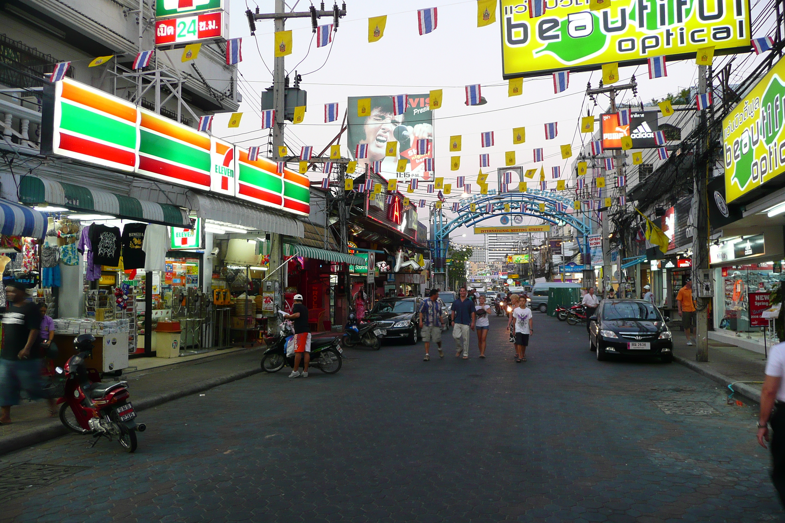 Picture Thailand Pattaya Walking Street 2008-01 4 - History Walking Street