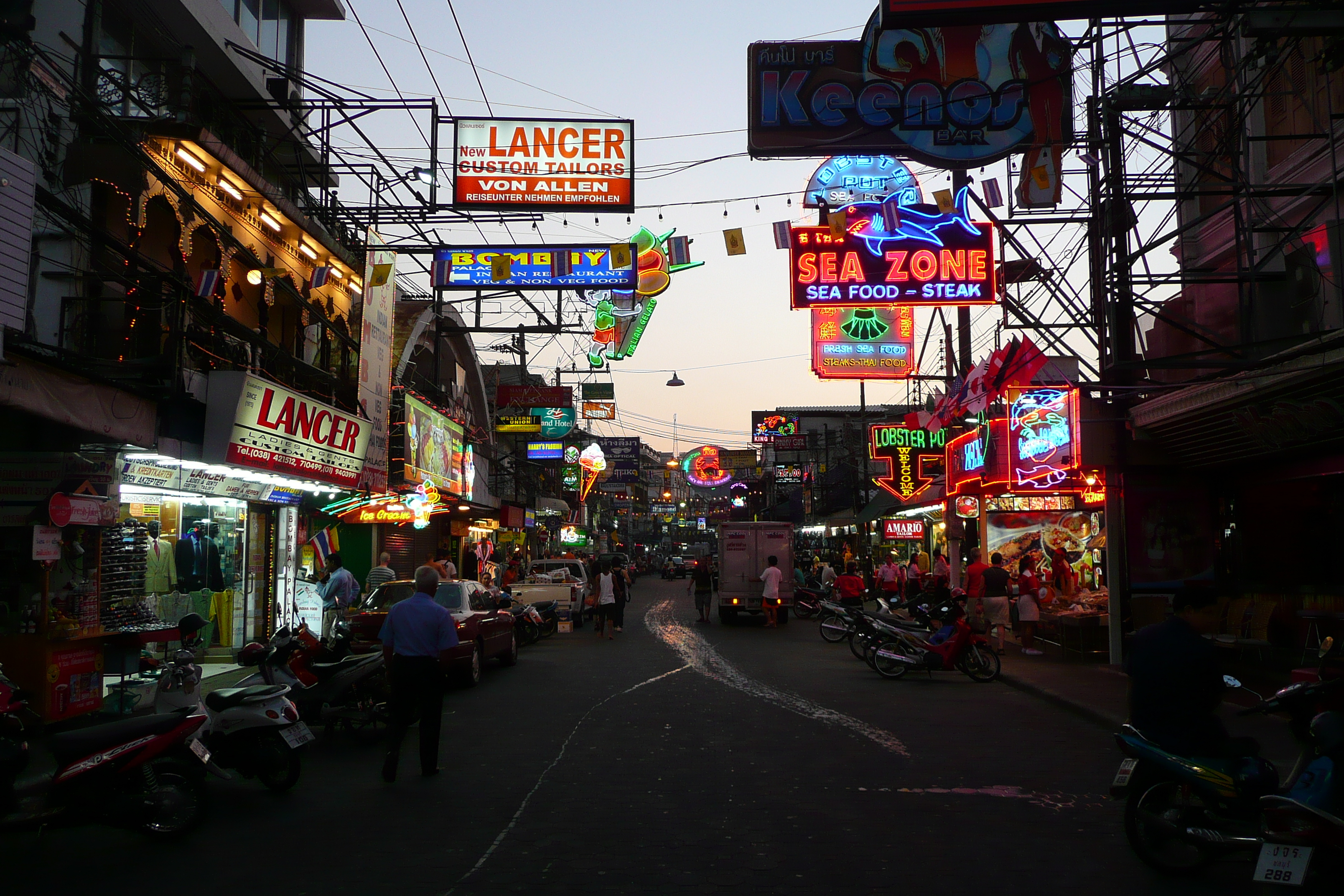 Picture Thailand Pattaya Walking Street 2008-01 7 - History Walking Street