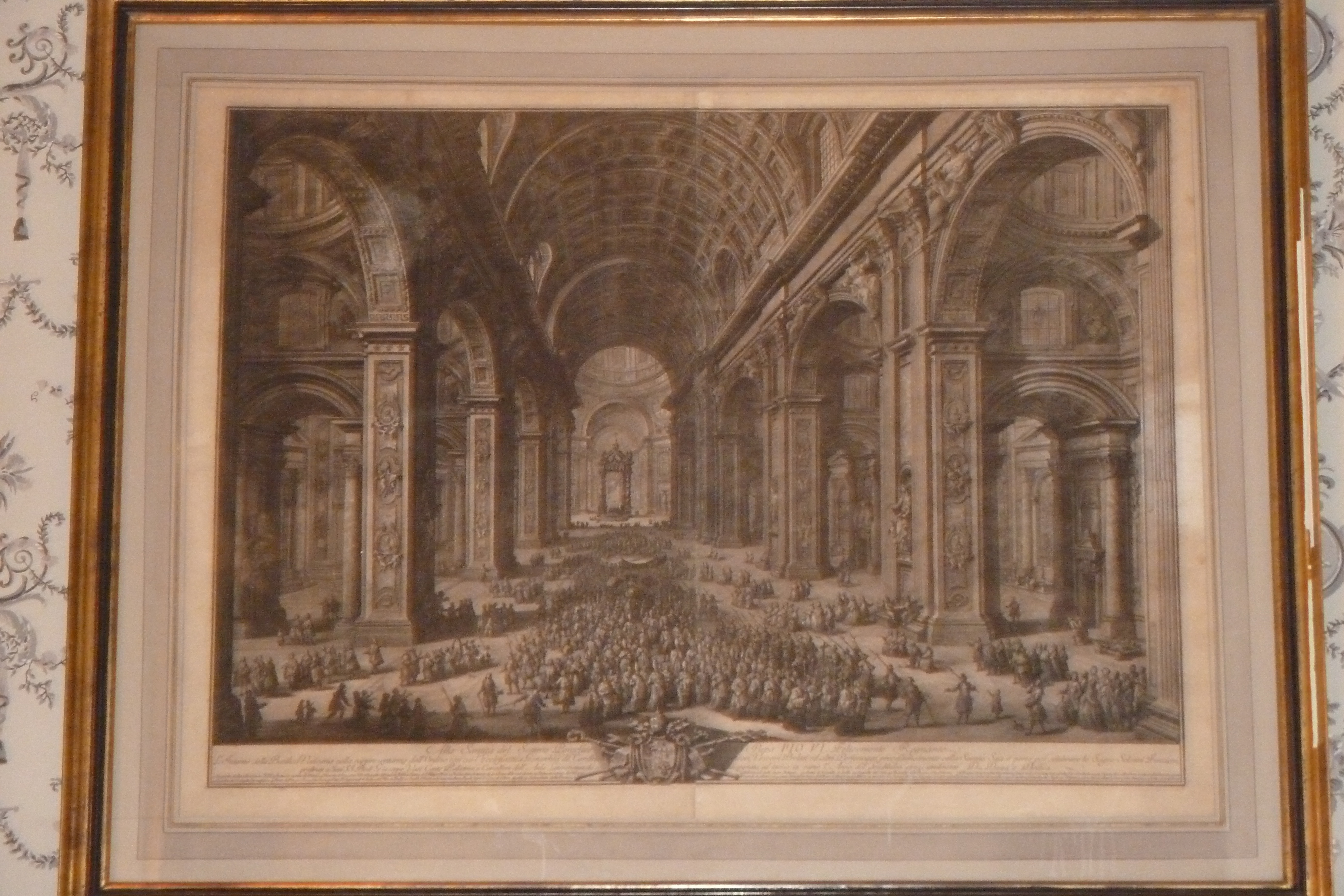 Picture France Vaux Le Vicomte Castle Vaux Le Vicomte Antique Prints 2010-09 74 - Tours Vaux Le Vicomte Antique Prints