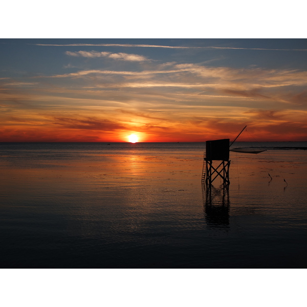 Picture France La Plaine sur mer Sunset 2012-08 62 - History Sunset