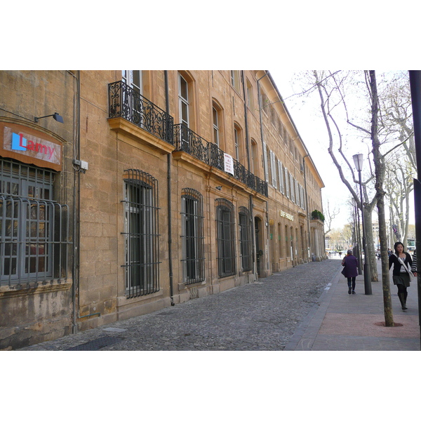 Picture France Aix en Provence Cours Mirabeau 2008-04 5 - Tours Cours Mirabeau