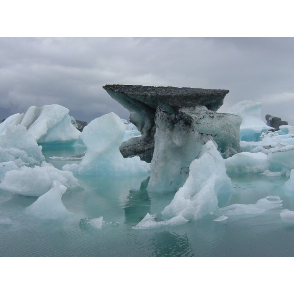 Picture Iceland Jokulsarlon 2003-06 44 - History Jokulsarlon