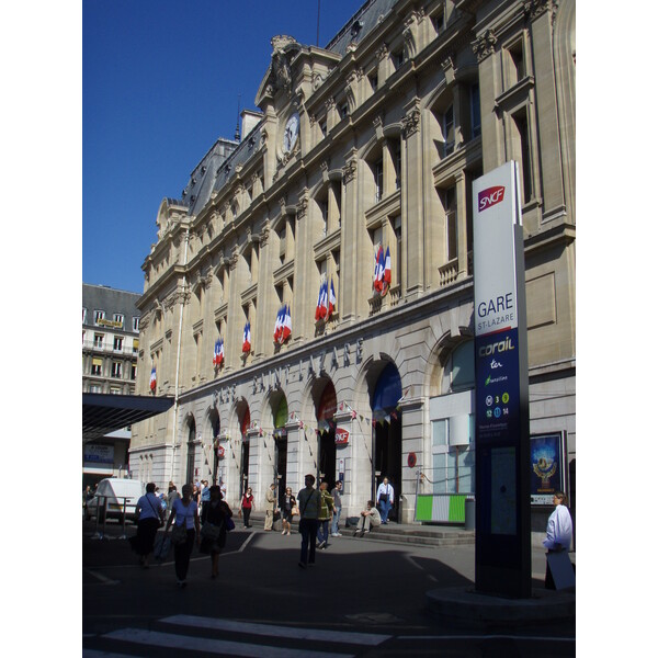 Picture France Paris Gare St Lazarre 2007-07 3 - Tour Gare St Lazarre