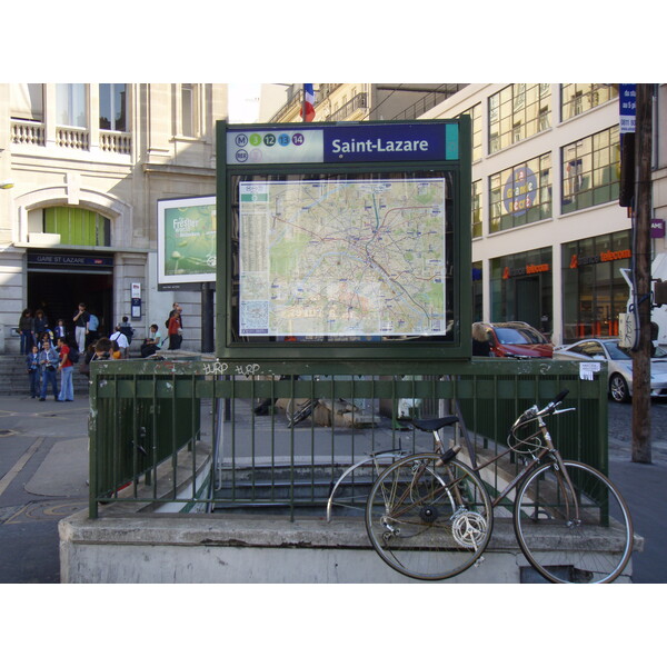 Picture France Paris Gare St Lazarre 2007-07 20 - Discovery Gare St Lazarre