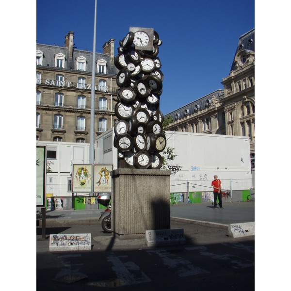 Picture France Paris Gare St Lazarre 2007-07 23 - Around Gare St Lazarre