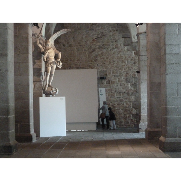 Picture France Mont St Michel Mont St Michel Abbey 2010-04 161 - History Mont St Michel Abbey