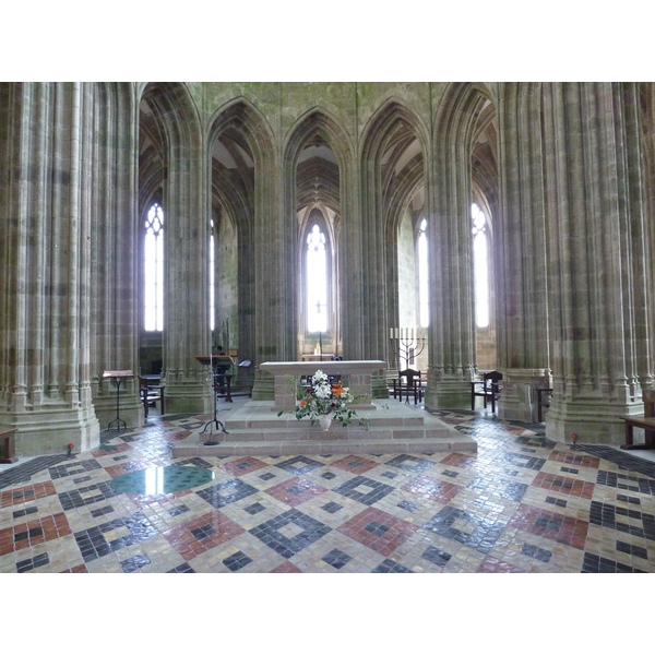 Picture France Mont St Michel Mont St Michel Abbey 2010-04 155 - Discovery Mont St Michel Abbey