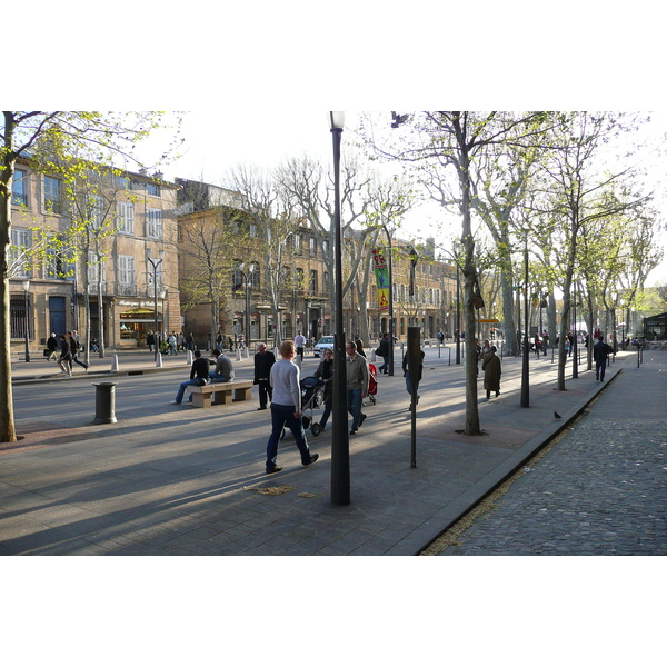 Picture France Aix en Provence Cours Mirabeau 2008-04 33 - Tours Cours Mirabeau
