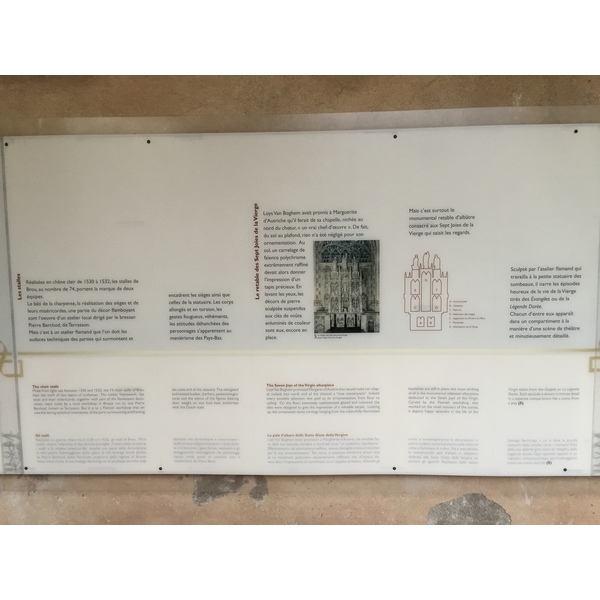 Picture France Bourg en Bresse Monastere Royal de Brou 2016-03 27 - History Monastere Royal de Brou