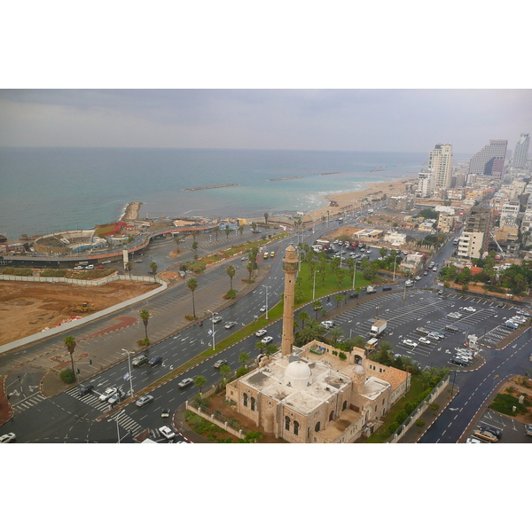 Picture Israel Tel Aviv David Intercontinental Hotel Room view 2007-11 16 - Around Room view