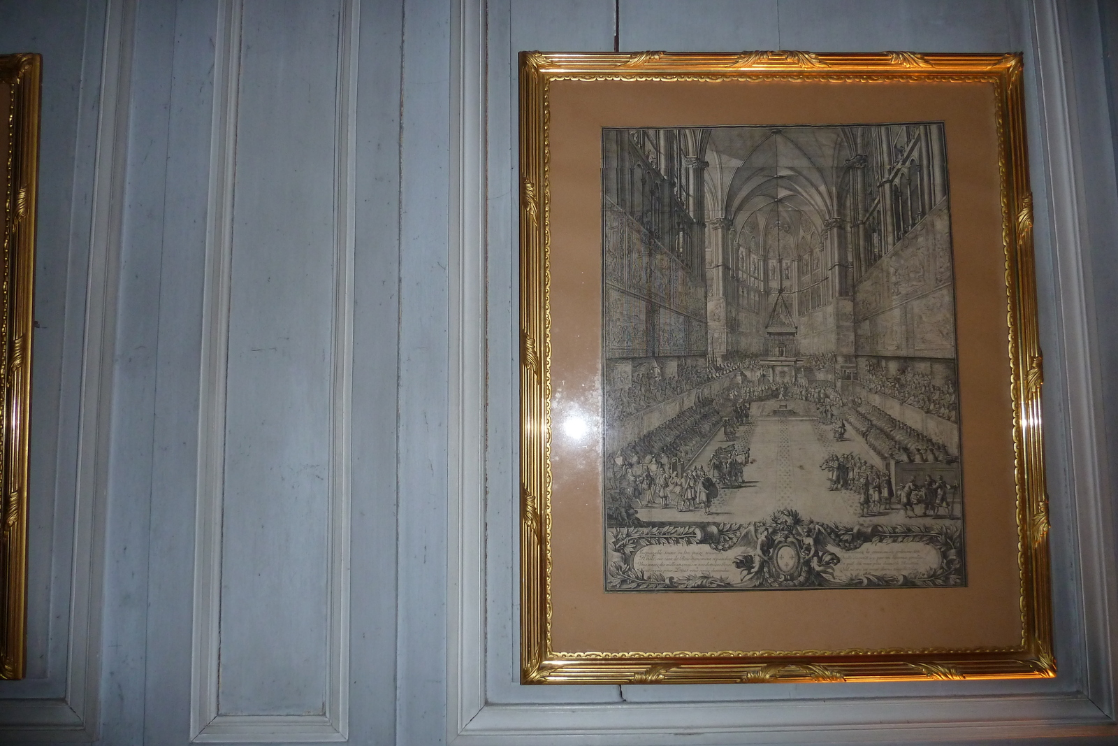 Picture France Vaux Le Vicomte Castle Vaux Le Vicomte Antique Prints 2010-09 59 - Flight Vaux Le Vicomte Antique Prints