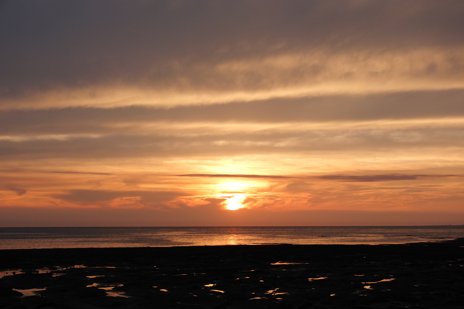 Picture France La Plaine sur mer Sunset 2012-08 24 - Picture Sunset