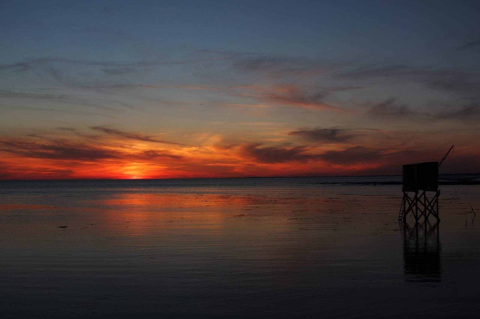 Picture France La Plaine sur mer Sunset 2012-08 63 - Trail Sunset