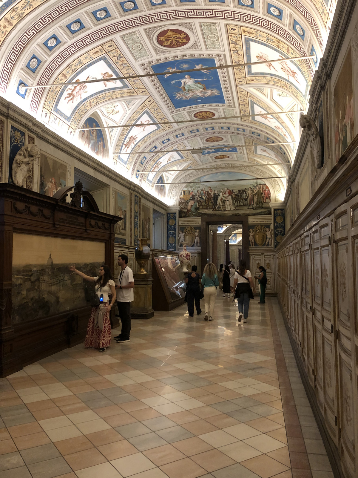 Picture Italy Rome Vatican Museum 2024-09 395 - Road Map Vatican Museum