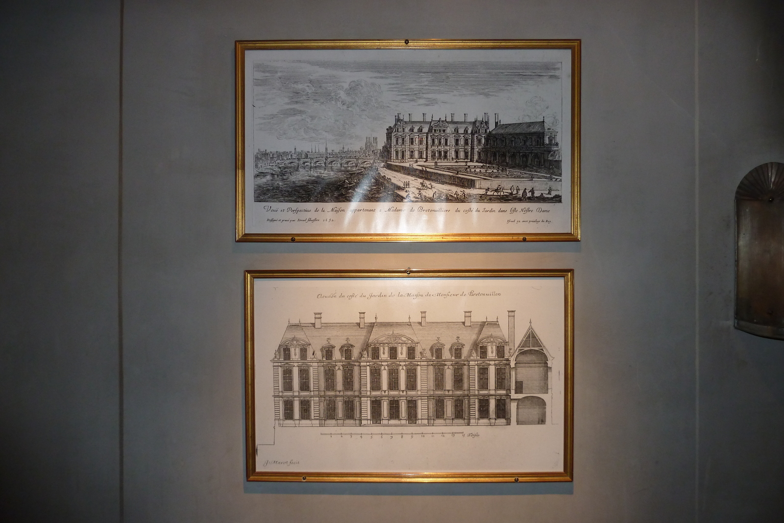 Picture France Vaux Le Vicomte Castle Vaux Le Vicomte Antique Prints 2010-09 3 - Flights Vaux Le Vicomte Antique Prints