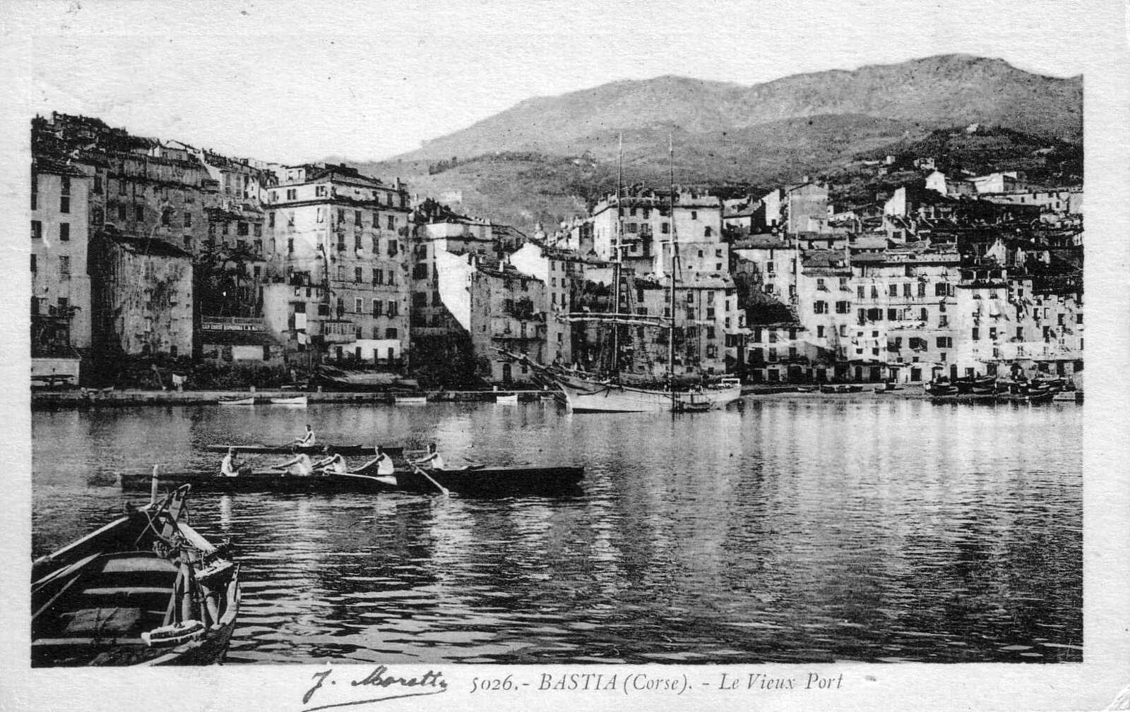 Picture France Corsica Old Postcards bastia 1900-01 0 - Road Map bastia