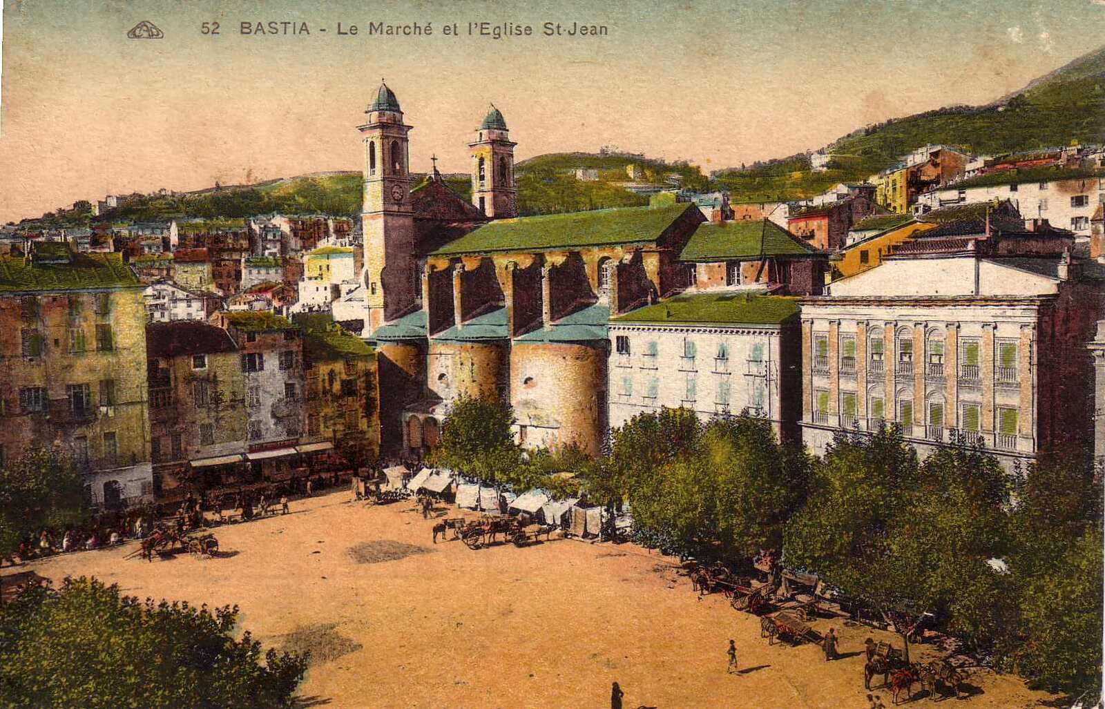 Picture France Corsica Old Postcards bastia 1900-01 181 - Sight bastia
