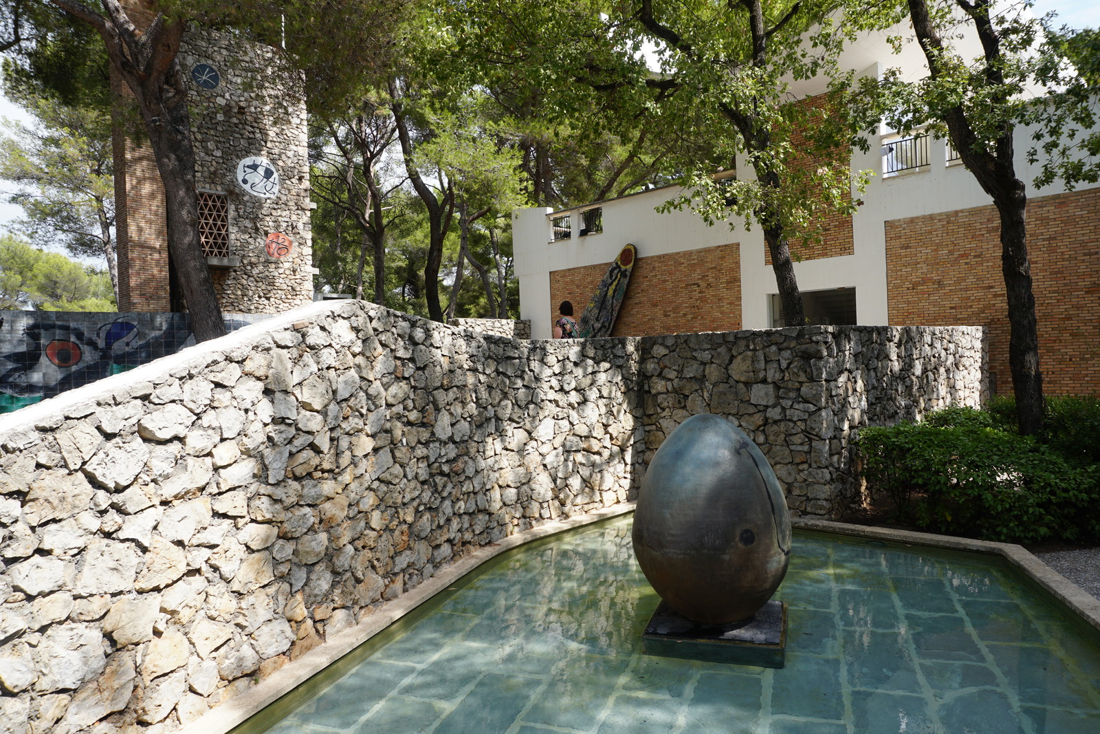 Picture France Saint Paul de Vence Fondation Maeght 2017-08 118 - View Fondation Maeght