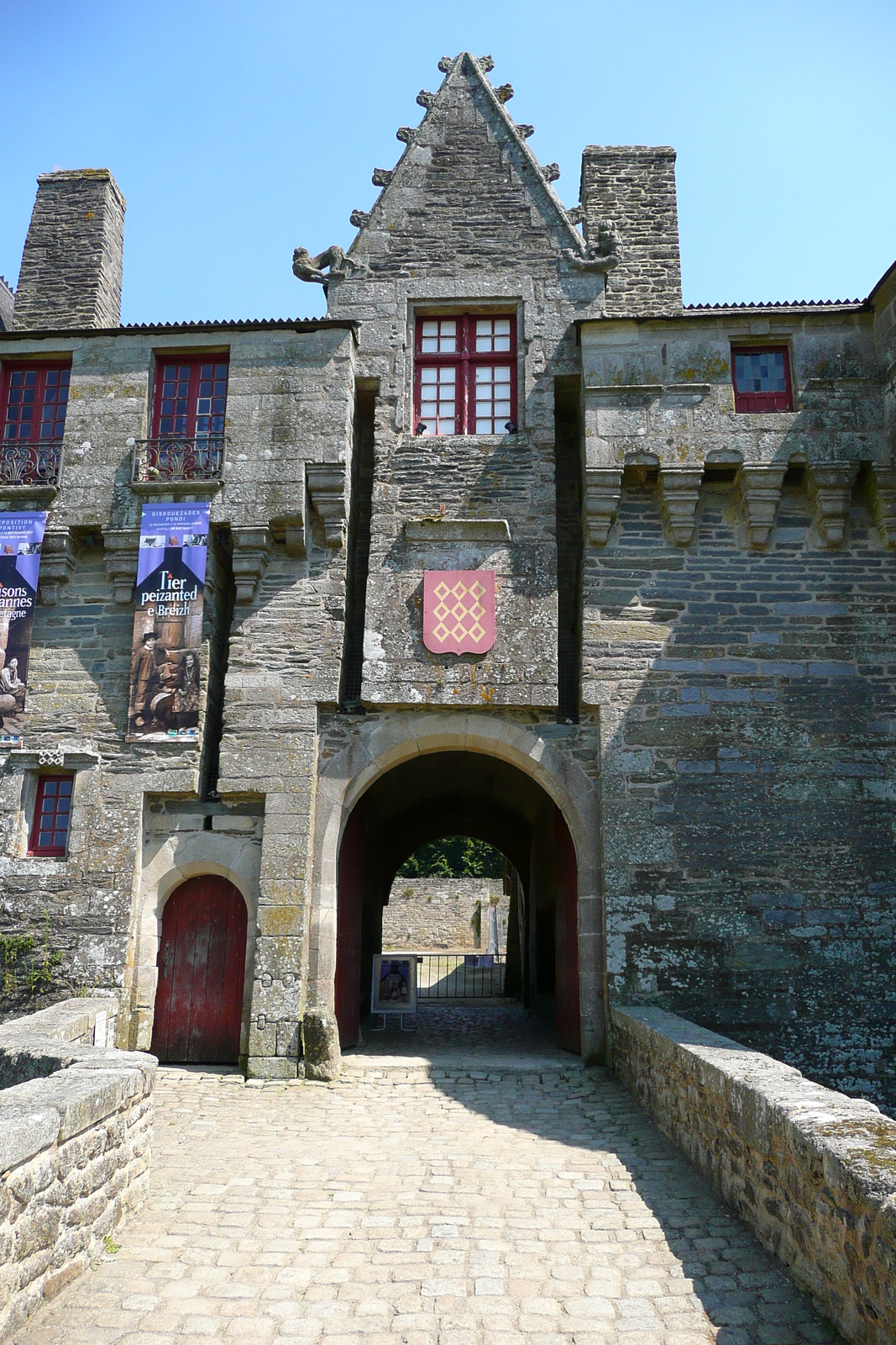 Picture France Pontivy Rohan's Dukes Castle 2007-08 120 - Road Map Rohan's Dukes Castle
