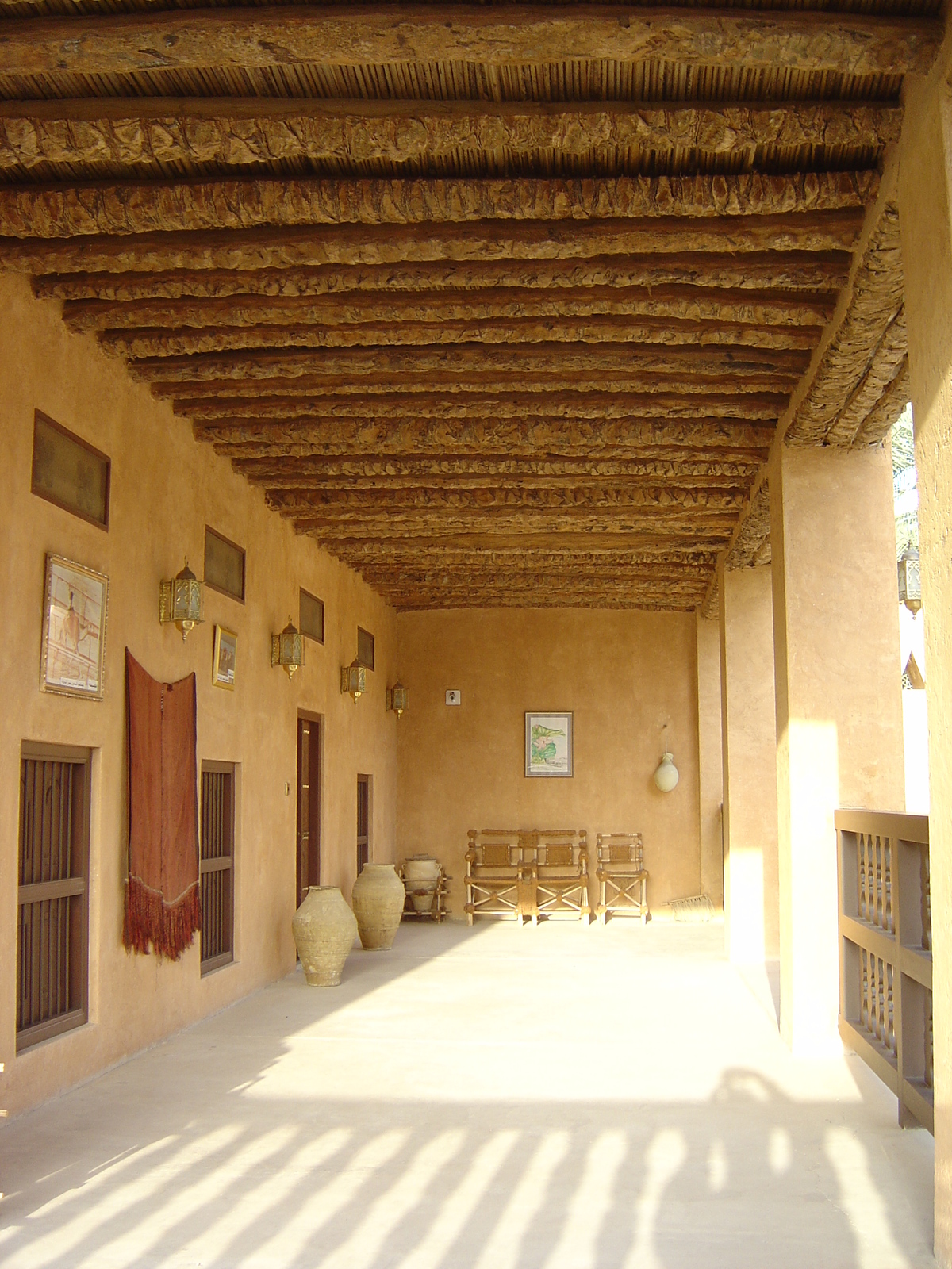 Picture United Arab Emirates Al Ain Palace Museum 2005-03 2 - View Palace Museum