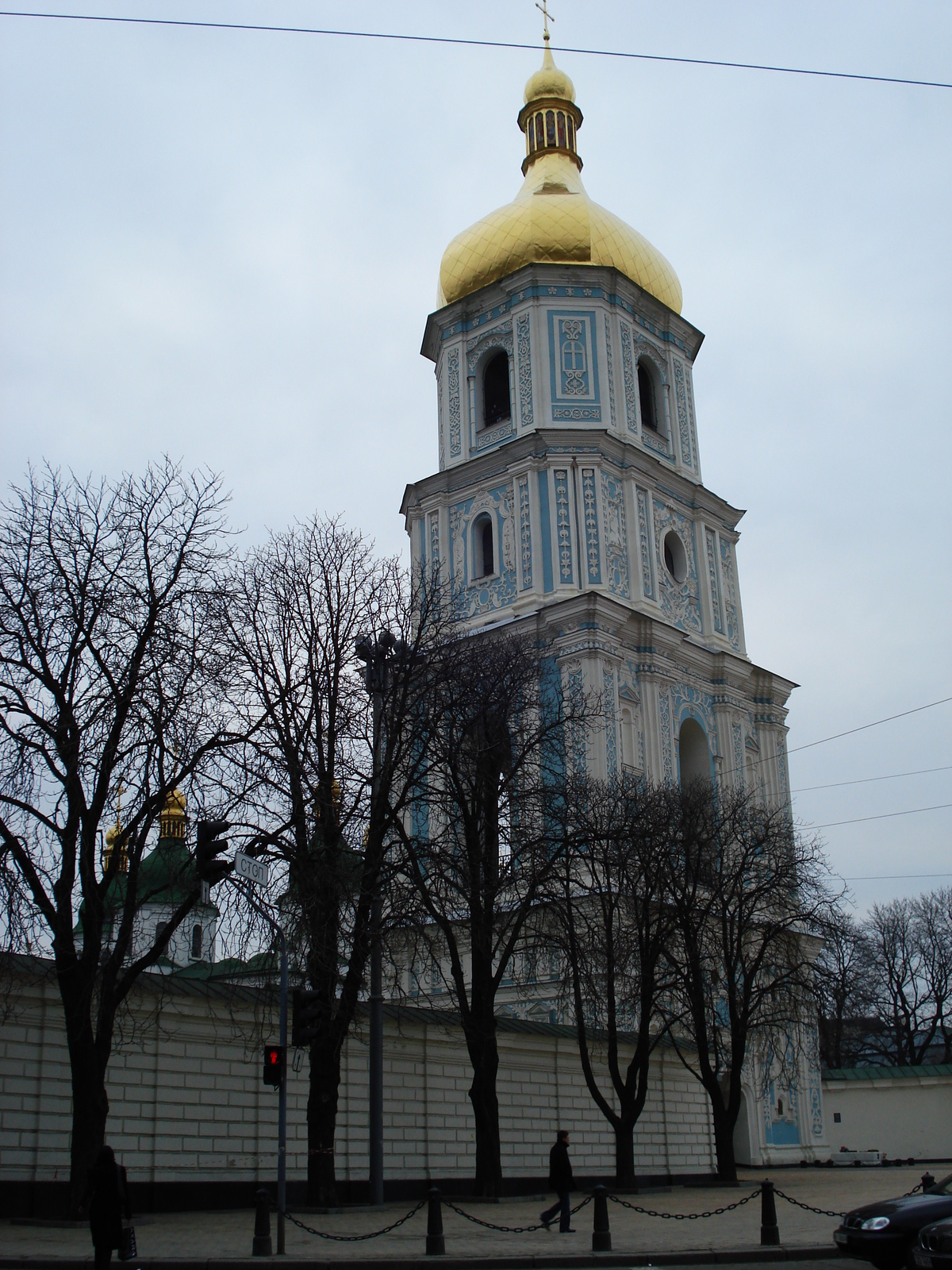 Picture Ukraine Kiev St. Sophia 2007-03 17 - Perspective St. Sophia