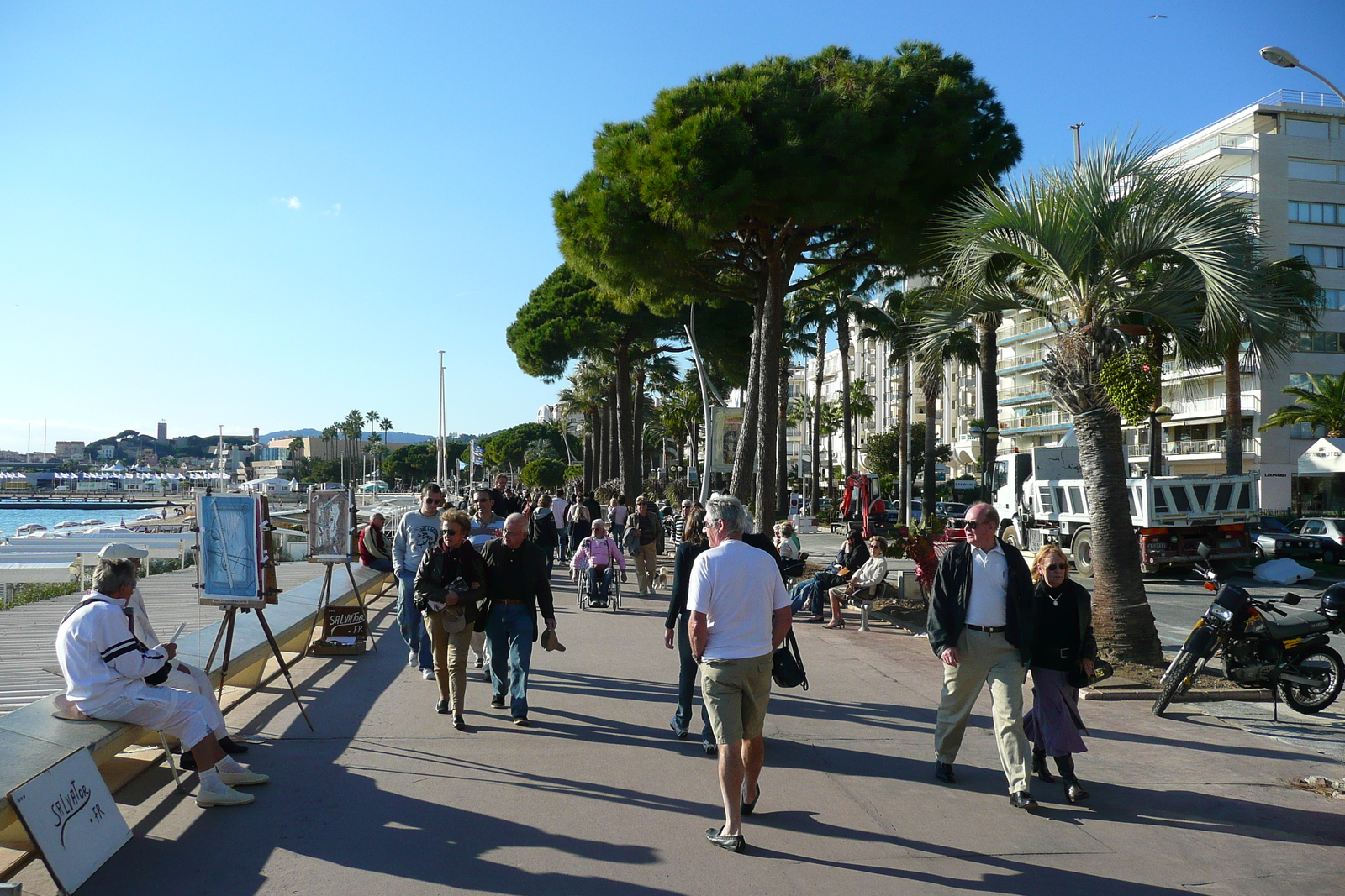 Picture France Cannes Croisette 2007-10 12 - Map Croisette