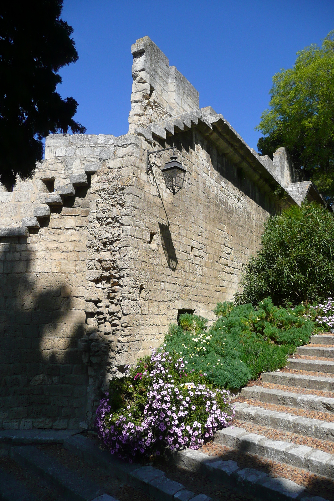 Picture France Beaucaire Beaucaire castle 2008-04 29 - Perspective Beaucaire castle
