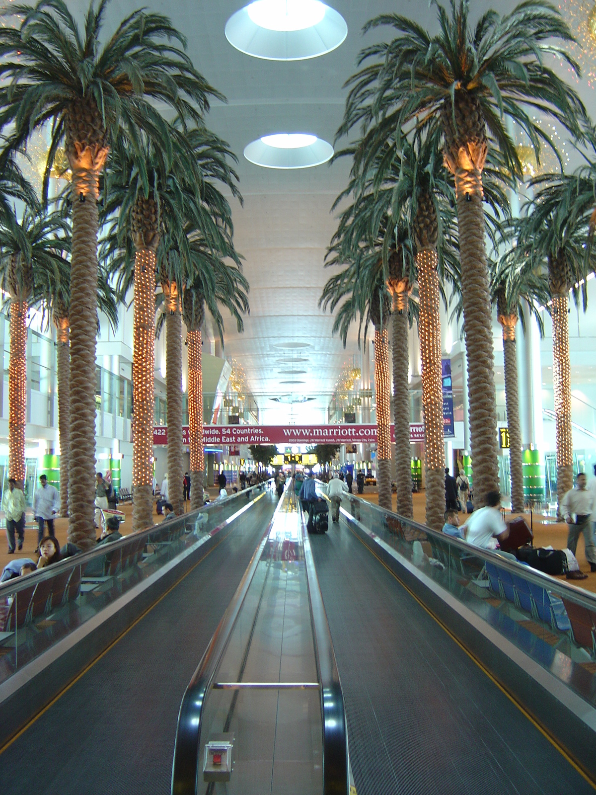 Picture United Arab Emirates Dubai Airport 2005-03 5 - View Airport