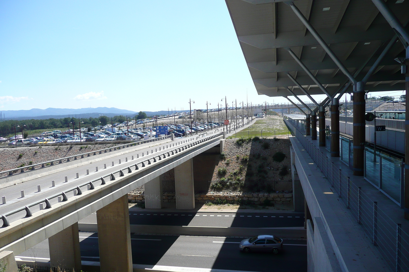 Picture France Aix en Provence TGV Train Station 2008-04 4 - Picture TGV Train Station