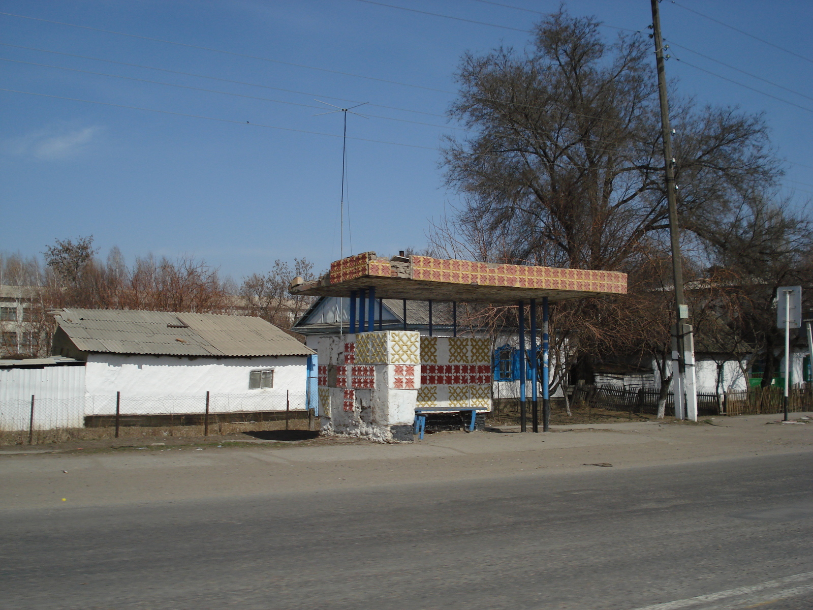 Picture Kazakhstan Almaty to Charyn Canyon road 2007-03 1 - Shopping Mall Almaty to Charyn Canyon road