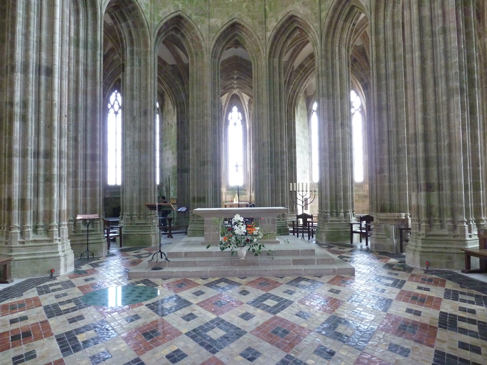 Picture France Mont St Michel Mont St Michel Abbey 2010-04 155 - Trip Mont St Michel Abbey