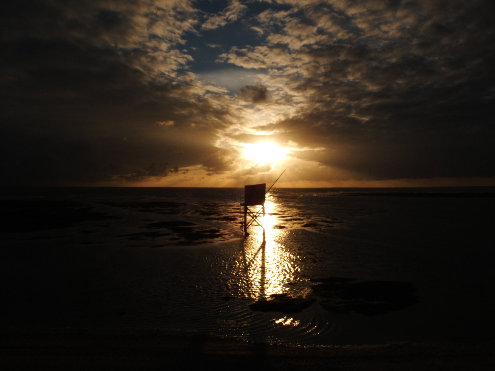 Picture France La Plaine sur mer Sunset 2012-08 16 - Road Map Sunset