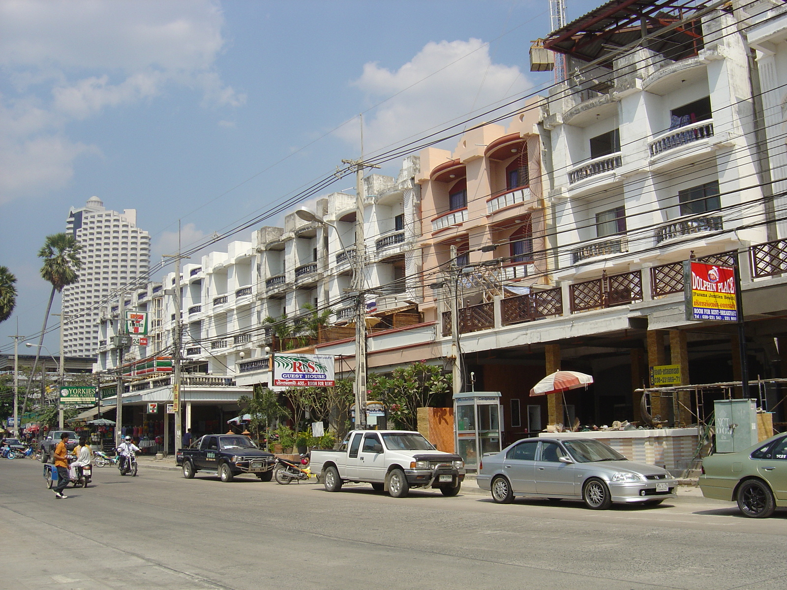 Picture Thailand Jomtien Beach 2005-01 3 - Road Map Jomtien Beach