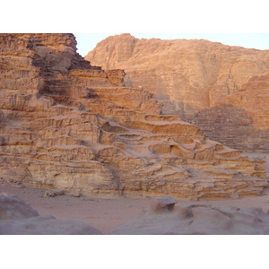 Picture Jordan Wadi Rum Desert 2004-10 57 - Map Wadi Rum Desert