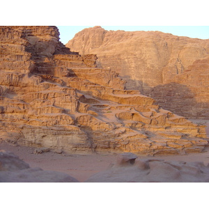 Picture Jordan Wadi Rum Desert 2004-10 38 - Trail Wadi Rum Desert