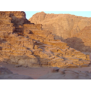 Picture Jordan Wadi Rum Desert 2004-10 45 - Road Map Wadi Rum Desert