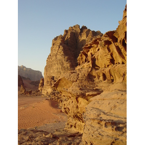 Picture Jordan Wadi Rum Desert 2004-10 47 - Map Wadi Rum Desert