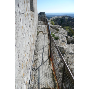 Picture France Baux de Provence Baux de Provence Castle 2008-04 31 - Road Map Baux de Provence Castle