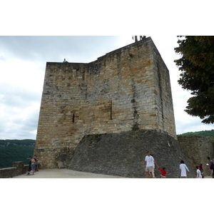 Picture France Castelnaud castle 2010-08 26 - Road Map Castelnaud castle
