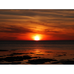 Picture France La Plaine sur mer Sunset 2012-08 51 - Road Map Sunset