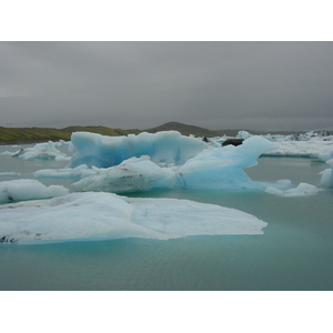 Picture Iceland Jokulsarlon 2003-06 12 - Road Map Jokulsarlon