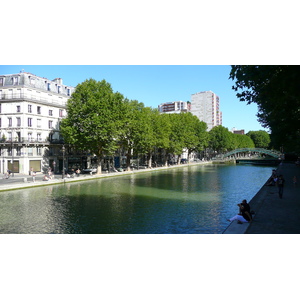 Picture France Paris Canal St Martin 2007-08 173 - Tourist Places Canal St Martin