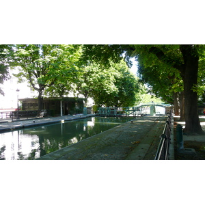 Picture France Paris Canal St Martin 2007-08 2 - Road Map Canal St Martin